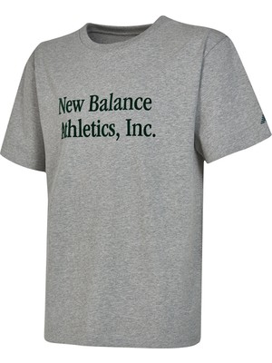 New Balance MNT3522 Gri Erkek Tişört