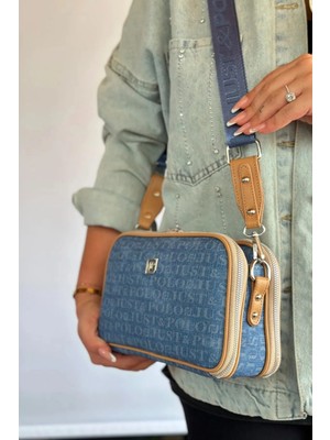 Just Polo Kadın Ayarlanabilir Askılı Günlük Kullanıma Uygun Şık Çapraz ve Omuz Çantası 234023MH