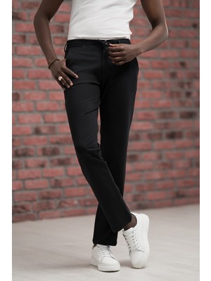 Regular Fit Likralı Penye Kumaş Beli Iplikli ve Lastikli Jogger Pantolon