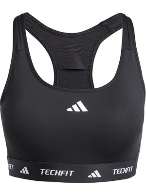 Adidas Kadın Siyah Sporcu Sütyeni Tf Bra JG1409 Nefes Alabilir Kumaş ile Şık Tasarım