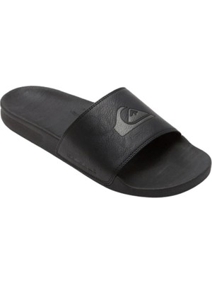 Quiksilver Rıvı Nubuck Slıde AQYL101355-KVJ1 Siyah Sandalet&Terlik