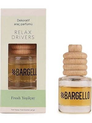 Bargello Yeşil Çay Asma Koku Araç Parfümü 8 ml Relax Place Dekoratif Özellikli