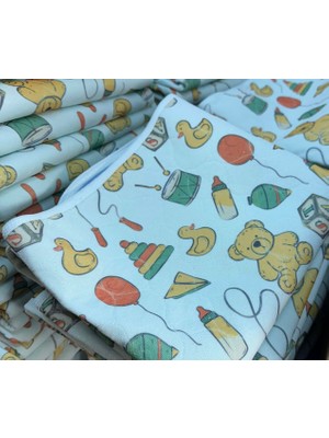 Abso (2 Li Paket) Desenli, Yıkanabilir ve Sıvı Geçirmez Çocuk Tuvalet Eğitim Pedi (75X85 Cm)