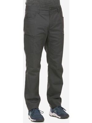 Quechua Erkek Outdoor Pantolon - Gri - NH500