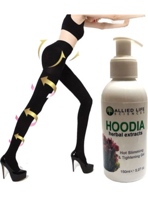 Allied Life Hoodia Gel Jel 150ml + (L-XL Beden) Süper Akıllı Mikro Kapsüllü İnceleştirmeye & Biçimlendirmeye Tayt