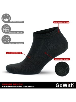 Pamuklu Sneaker Çorap 3009