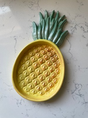 Ananas Model Dekor Tabak