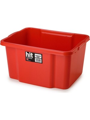 13,8 Lt Kırmızı Portatif Kasa No: 2, BO453, Pratik ve Şık Saklama Çözümü