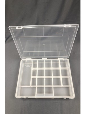 Şeffaf Plastik Takı Saklama Kutusu, Şık ve Kullanışlı Depolama Çözümü