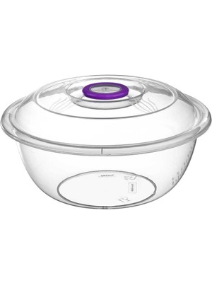 Beyaz Şeffaf Kapaklı 23 Lt Leğen, Çok Amaçlı, Dayanıklı, Kolay Temizlenir