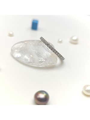 19 Ölçü Tam Tur Taşlı Yüzük 14 Ayar Altın Hd Videolu