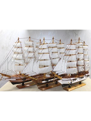 Ahşap Yelken Gemi Model 3