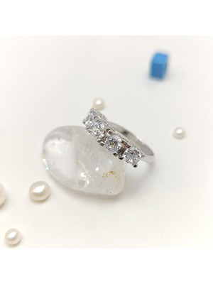 Beş Taş Yüzük 14 Ayar Altın Hd Videolu