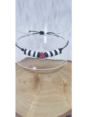 Happy Handmade -  Ayarlanabilir Bileklik Fimo ve Aksesuarlı Bileklik Hediyelik Bileklik