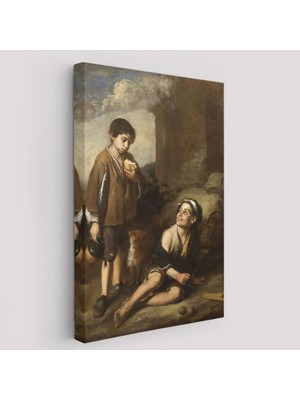 Argolla Oyununa Davet Esteban Murillo Dekoratif Kanvas Tablo, Duvar Dekoru 6290