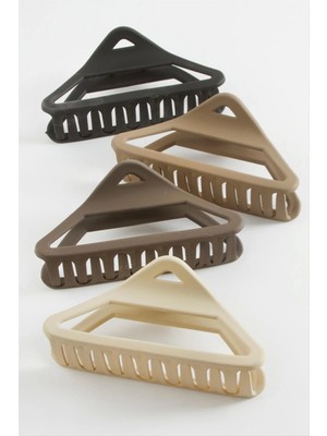 Üçgen Renkli Mandal Toka 12 cm