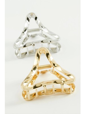 Oval Burgulu Metal Mandal Toka 6 cm