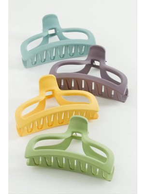 Oval Renkli Mandal Toka 10 cm