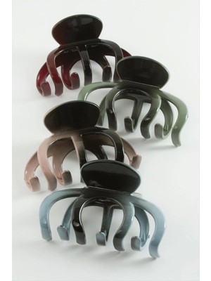 Dişli Renkli Mandal Toka 10 cm