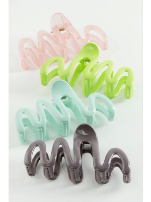 Oval Renkli Mandal Toka 11 cm