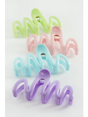 Zikzak Renkli Mandal Toka 12 cm