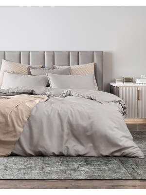 Madame Coco Loire Tek Kişilik Tencel Nevresim Takımı ( TENCEL™ ) - Gri