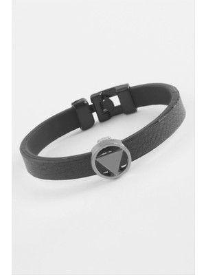 Üçgen Kaliteli Suni Deri Bileklik