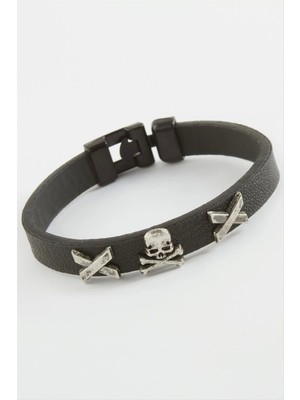 Kuru Kafa Kaliteli Suni Deri Bileklik