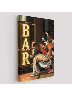 SONIKON LINE Parodi, Isa'nın Defni Dekoratif Kanvas Tablo, Duvar Dekoru 6256