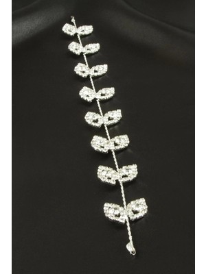 Oval Taşlı Saç Aksesuarı