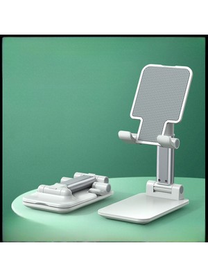 Altron Masa Üstü Tablet ve Telefon Tutucu Stand Uzunluk Ayarlı Masaüstü Şarj Stand