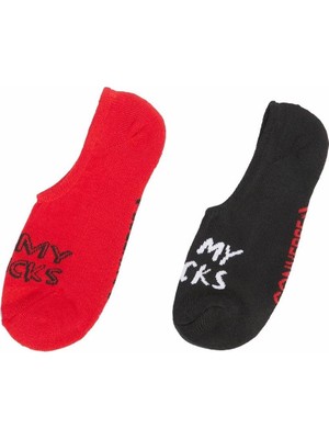 Converse 2'li Babet Çorap - E1305D