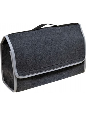 Nyf Bagaj Çantası Organizer Halı Taşınabilir Füme-Gri 40X15X21 cm