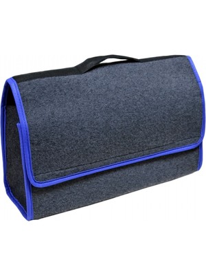 Nyf Bagaj Çantası Organizer Halı Taşınabilir Füme-Mavi 40X15X21 cm