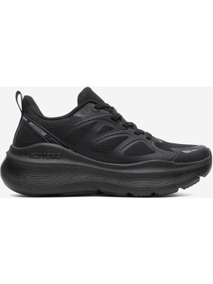 Hummto Kadın Kalın Hafif Tabanlı Sneakers & Spor Ayakkabı Mc 21406 Siyah