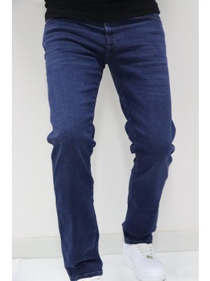 Wrangler W12SCV39X Texas Slim Erkek Lacivert Kot Pantolon