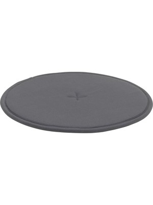 Sandalye Minderi, Koyu Gri, 36 cm