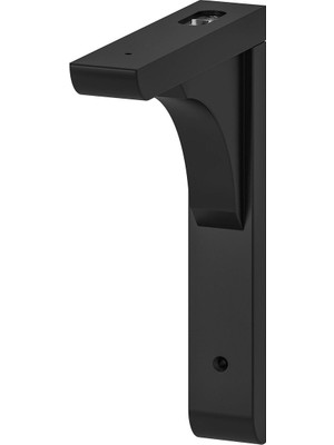 Duvar Rafı Ayağı, Siyah, 18X22 cm