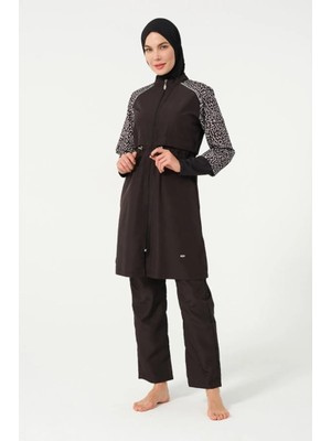 Tesmay Hızlı Kuruyan Paraşüt Kumaş Kadın Tesettür Mayo 22165