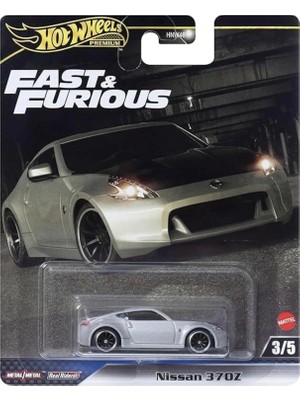 Hot Wheels Nissan 370Z - Fast & Furious Metal Gövde ile Gerçekçi Detaylar İçeren Diecast Model