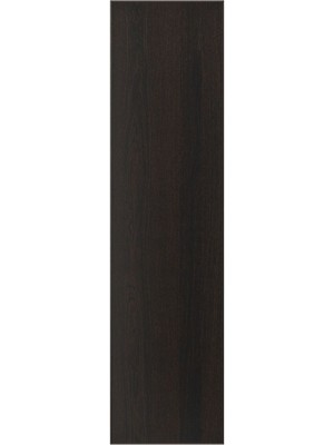 Gardırop Kapağı, Siyah-Kahverengi, 50X195 Cm, Meşe Kaplama
