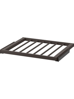 Sürgülü Pantolon Askısı, Koyu Gri, 75X58 cm