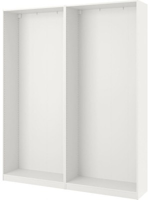 Gardırop Iskeleti, Beyaz, 200X35X236 cm