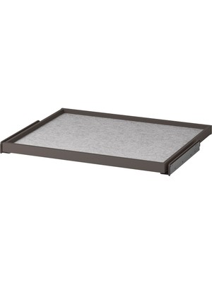 Raylı Çekmece, Koyu Gri-Açık Gri, 75X58 cm