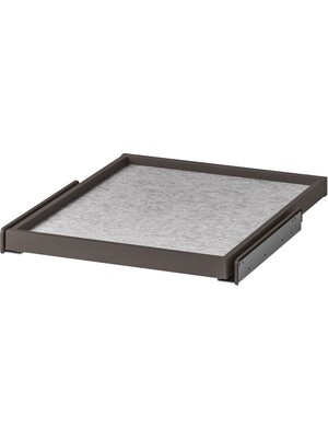 Raylı Çekmece, Koyu Gri-Açık Gri, 50X58 cm