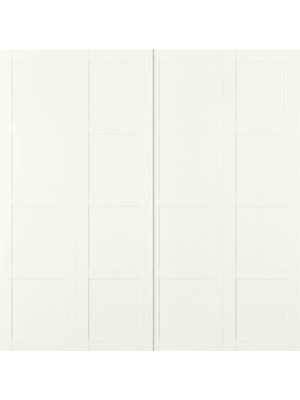 Sürgü Kapak, Beyaz, 200X201 cm