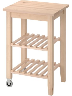 Servis Arabası, Huş, 58X50X85 cm