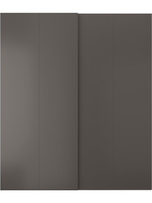 Sürgü Kapak, Koyu Gri, 200X236 cm