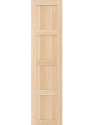 Gardırop Kapağı, Ağartılmış Meşe Görünümlü, 50X195 cm