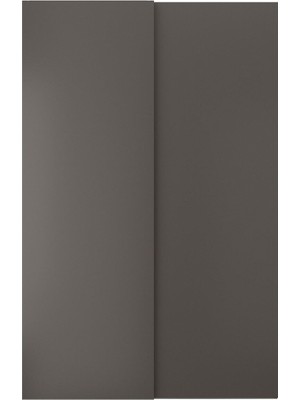 Sürgü Kapak, Koyu Gri, 150X236 cm